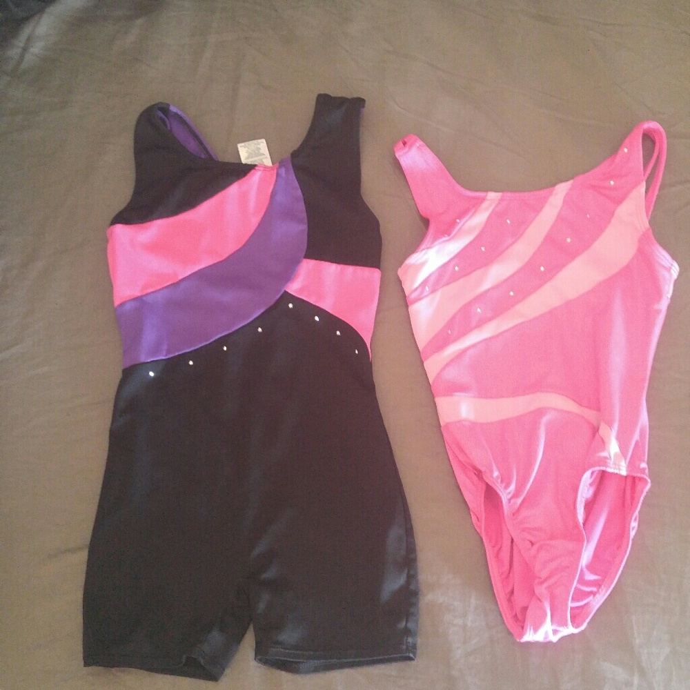 Little girls gymnastics outfits